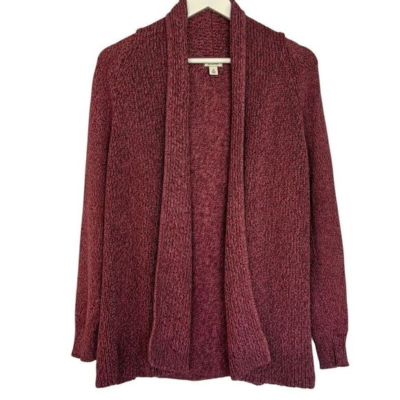 L.L. Bean Sweaters - L.L. Bean pink knit cotton cardigan sweater M